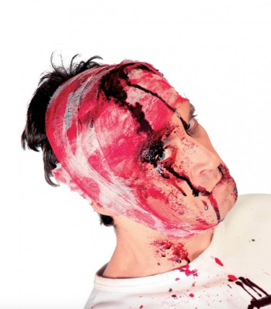 Thin Bloody Bandages Halloween Zombie Fancy Dress Nurse Gore Horror 2.7m Long