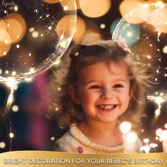 10 Pcs Balloons Light Up Balloons – Clear 18″ Reusable Balloon with Gold Stri…