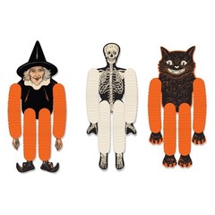 Beistle Vintage Halloween Tissue Dancers