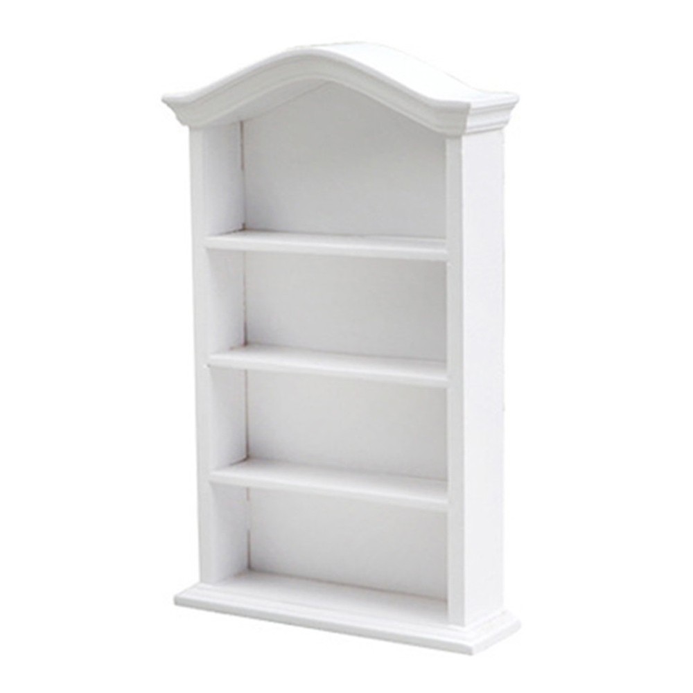 Mini Bookcase Dollhouse Bookshelf 1 12 Furniture Miniatures Scale