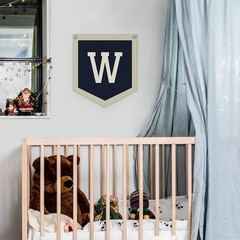 Boys Room Decor Name Pennant Flag,