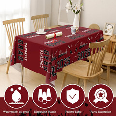 Maroon Graduation Decorations Class of 2025 – Graduation Party Decorations 2025
