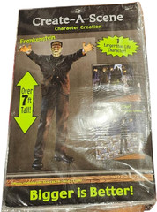 T2 Create-A-Scene Frankenstein Prop Halloween Scene Party Decor over 7 Feet New