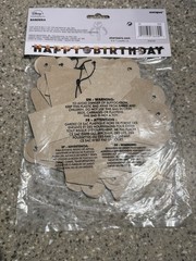 STAR WARS BIRTHDAY BANNER Mandalorian BABY YODA «happy birthday» 6′ long NEW!