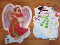 Christmas Diecuts Cutouts Paper Magic Vintage Decorations U Pick NOT a LOT