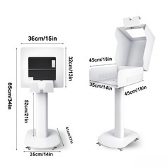 Portable Photo Booth Compatible for Ipad & Camera PhotoBooth Machine Stand Shell