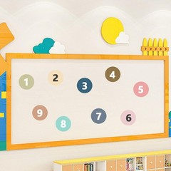 117 PCS Circle Cutouts Paper Classroom Decor Round Assorted Color Die Cut