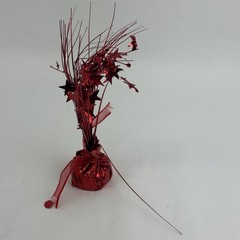 Metallic Red Balloon Weight Centerpiece Party Table Decoration