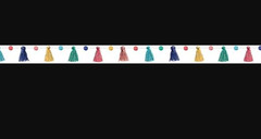 amscan Bohemian Chic Party Garland – 1 pc