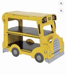 CoComelon JJ Birthday Table Decoration Kit Yellow Bus Centerpiece ABC Blocks