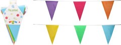 Birthday Decoration Set Multicolour 24pc Balloons Bunting Number Hats Tablecloth