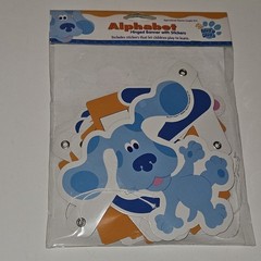 NEW Blues Clues Alphabet Hinged Banner Stickers Decoration Homeschool Classroom
