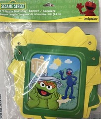 Sesame Street Sunny Days Happy Birthday 8 ft.