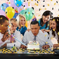 300 PCS Glitter Gold Black Table Confetti Paper Circle Dots Birthday Party