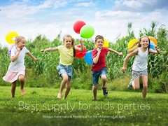 Dusico® Balloons Rainbow Set (100 Pcs) 12 Inches, Assorted Bright Colors-1Pack