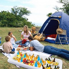 Zcaukya 4 Packs Inflatable Serving Bar, Ice Serving Buffet Salad Cooler, Sala…