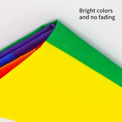 Pride Banner Rainbow Flag 120″ X 20″ LGBT Decorations Yard Sign Party Decor Vivi