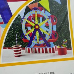 Colorful carnival Ferris Wheel- kids Party Centerpiece decor and candy holders