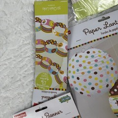 Safari Jungle Baby Shower Decor Bundle Gender Neutral Banner Fisher Price Set