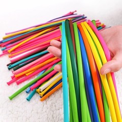 100PCS 260Q Color latex twisting Magic long balloons decoration shopping mall…