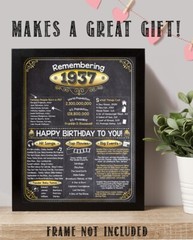 86th Birthday Party Decorations (Eighty-six) – Remembering The Year 1937