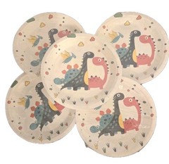 50 pcs Cardboard plates Dinosaur Birthday Party Dinosaur Birthday Party