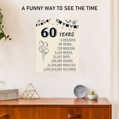 Memorable 1966 Birthday Decoration Set – 3 Vintage Posters for 60th Anniversary