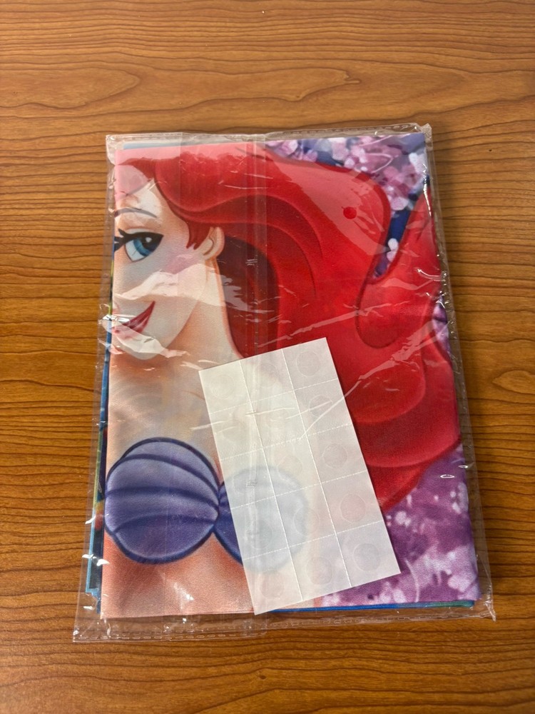 Disney The Little Mermaid Birthday Backdrop Banner New