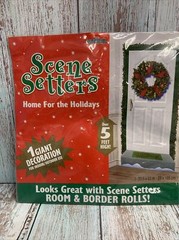 Scene Setters 1 vinyl decoration Indoor/outdoor Door backdrop .5ft.NIP