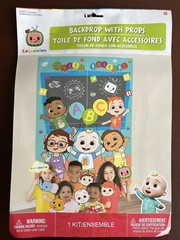 CoComelon New Birthday Party Lot Backdrop, Swirl & Table Decorations, Tablecloth