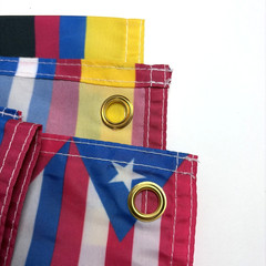 Hispanic Heritage Month Flag Banner Backdrop 71 X 43” Tree with flags & Border