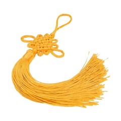 Chinese Knot with Tassels Handmade Chinese Knotting Cord for Home Decorations
