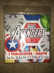 Marvel Avengers Plastic Disposable Tablecovering 54 X 84