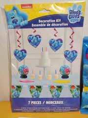 Blue’s Clues & You Party Decoration Kit, Napkins, Balloons & Mini Play Pack