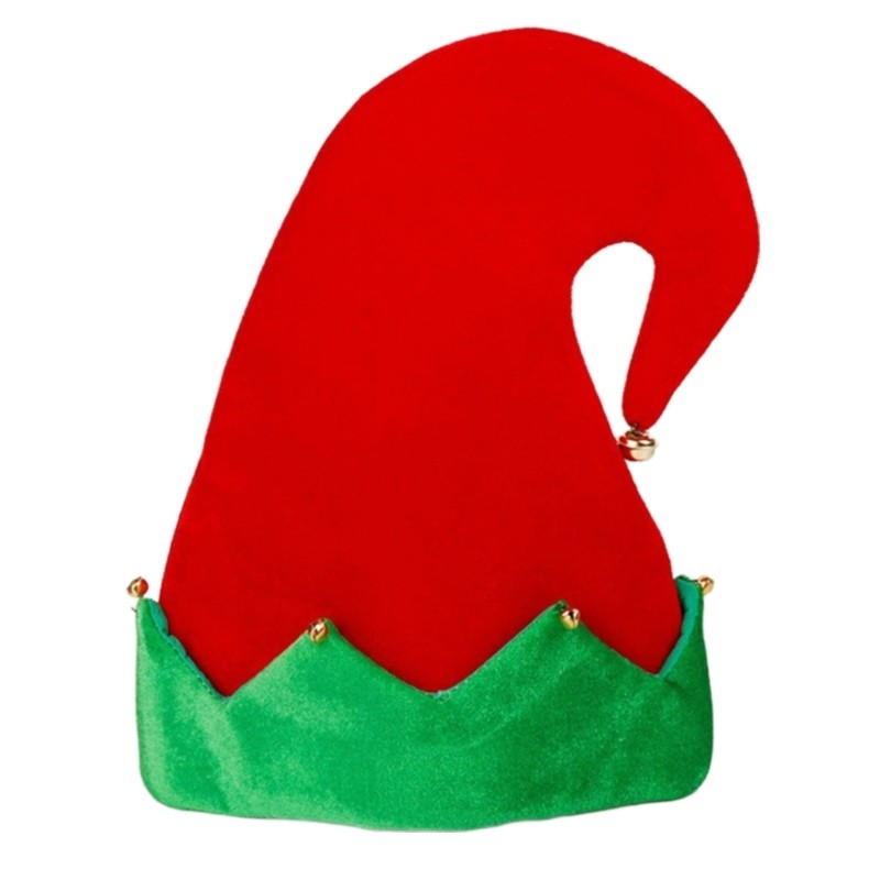 Christmas Santa Elf Pants Hat Lovely Headwear for Funny & Memorable Parties