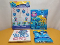 Blue’s Clues & You Party Decoration Kit, Napkins, Balloons & Mini Play Pack