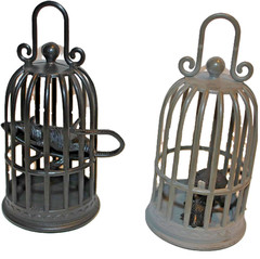 4in MINI CAGED RAT-2PACK-Fake Dead Pet Halloween Party Decoration Graveyard Prop