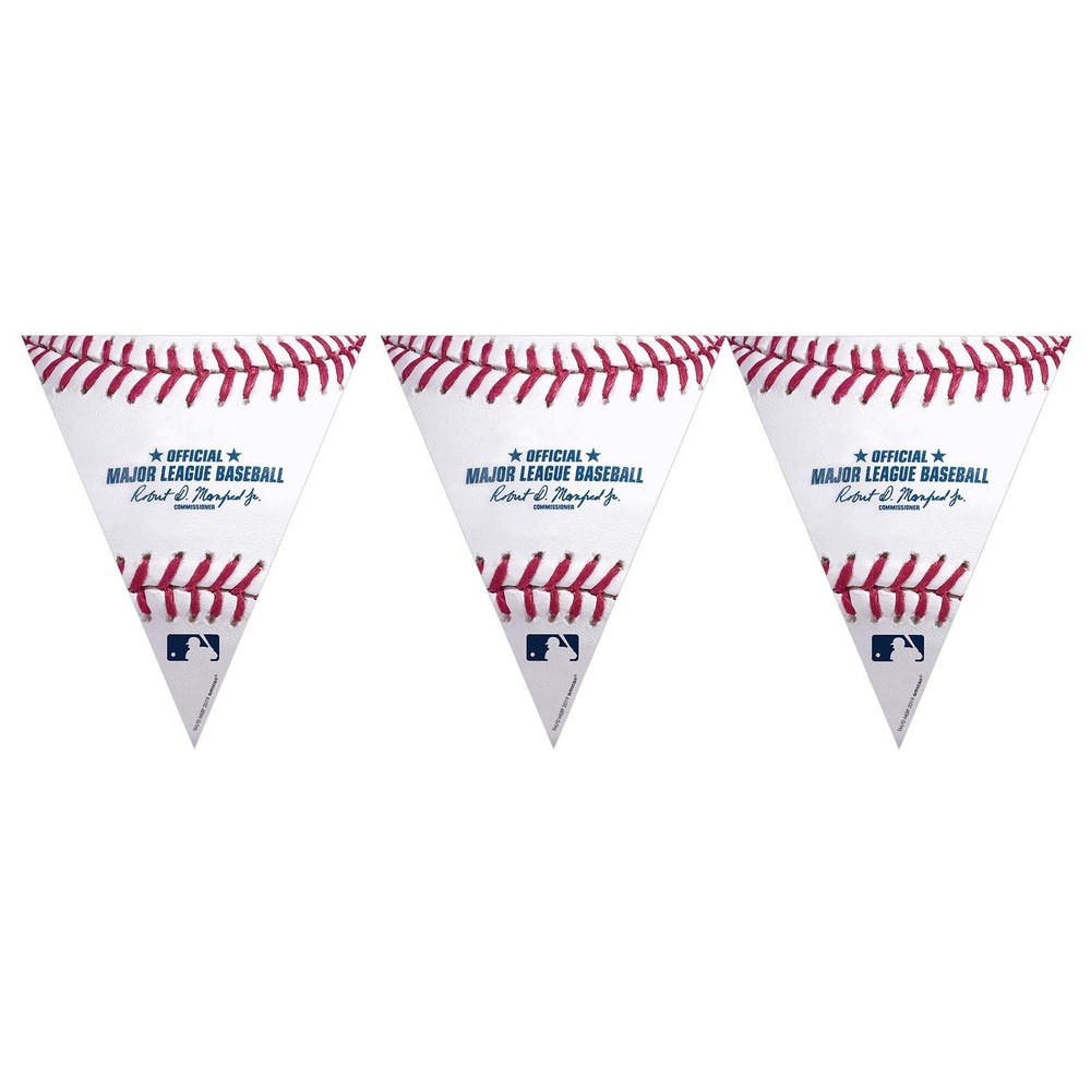 Rawlings MLB Pro Baseball Sports Banquet Theme Party Decoration Pennant Banner