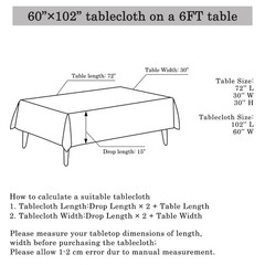 ShiDianYi Aqua Sequin Tablecloth 60×102 Inch Iridescent Rectangle Glitter