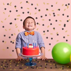 Bee One Confetti 120 PCS Metallic Yellow Shaped Paper Birthday Baby Shower 10g