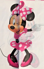 2 Child’s TABLECLOTHS Minnie Mouse Forever Plastic &BATTLE ROYALE Paper54″ X 96″