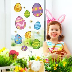 18 Sheets Valentines Window Cling Set St. Patrick’s Easter 4th of July 204 Pcs W