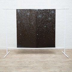 Black & White Backdrop Banner Kit – 2 Pc