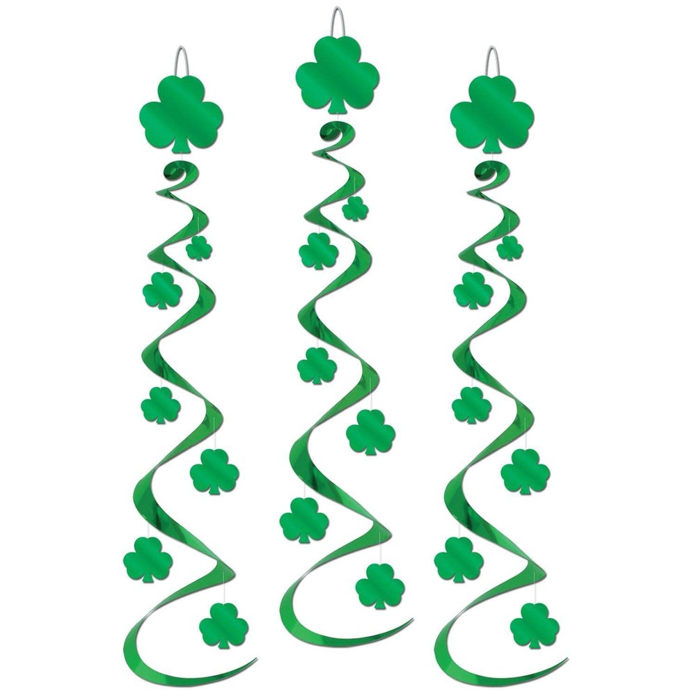 Beistle Shamrock Whirls – St. Patricks | Party Supply | Decoration