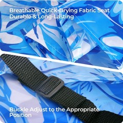 Best 2 Pack Inflatable Pool Float for Adults Heavy Duty Floating Lounge Chair