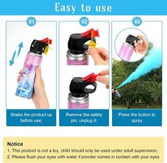 Gender Reveal Fire Extinguisher 2 Packs, Gender Reveal Smoker Bomb BLUE