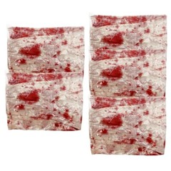 Frightening Bloodstained Gauze Props for Halloween Ornament and Cosplay Costume
