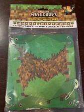 NEW MINECRAFT BIRTHDAY BANNER PARTY PAPER DECORATIONS 7.82 FEET