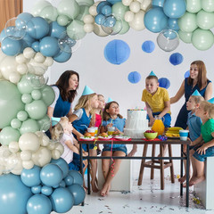 Under the Sea Party Decorations Dust Green Blue Under the Sea Balloon Garland