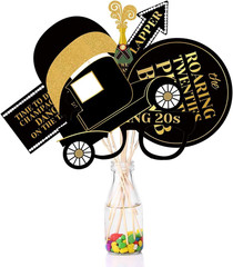 42Pcs 1920s Gatsby Photo Booth Props Roaring 20’s Party Photo Props,1920s Suppli